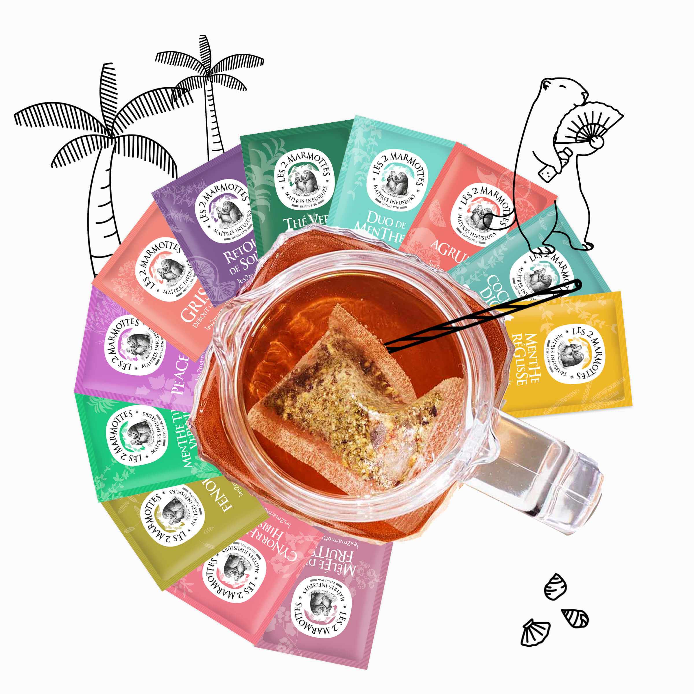 12 recettes d'infusions et thés pour se désaltérer en été